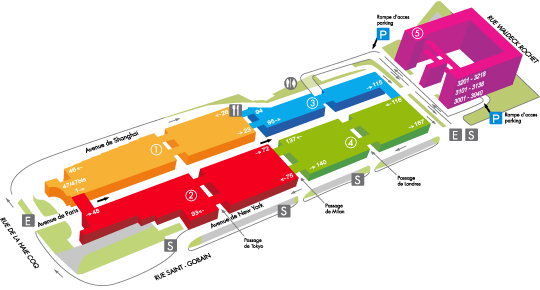 Plan du centre CIFA